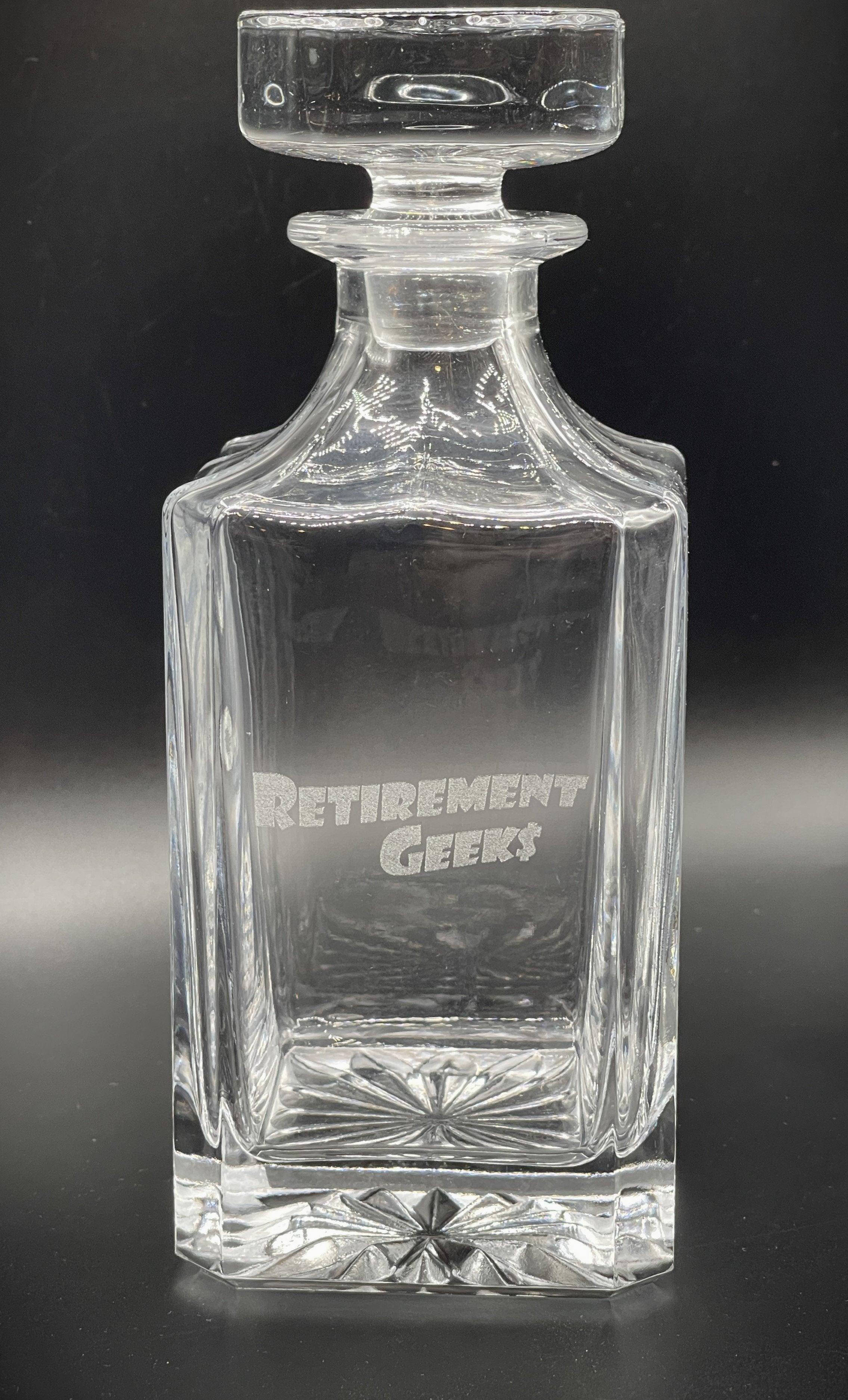 Classic Decanter Set of 4 Glasses