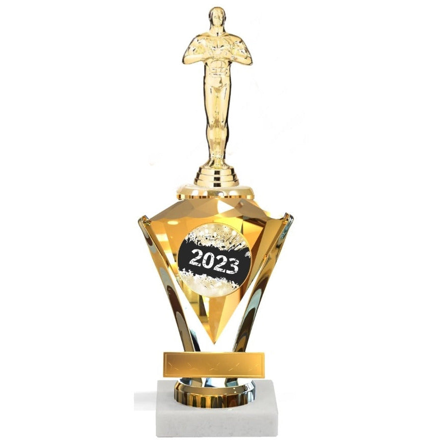 Jewel Series Raiser Trophy On A Marble Base