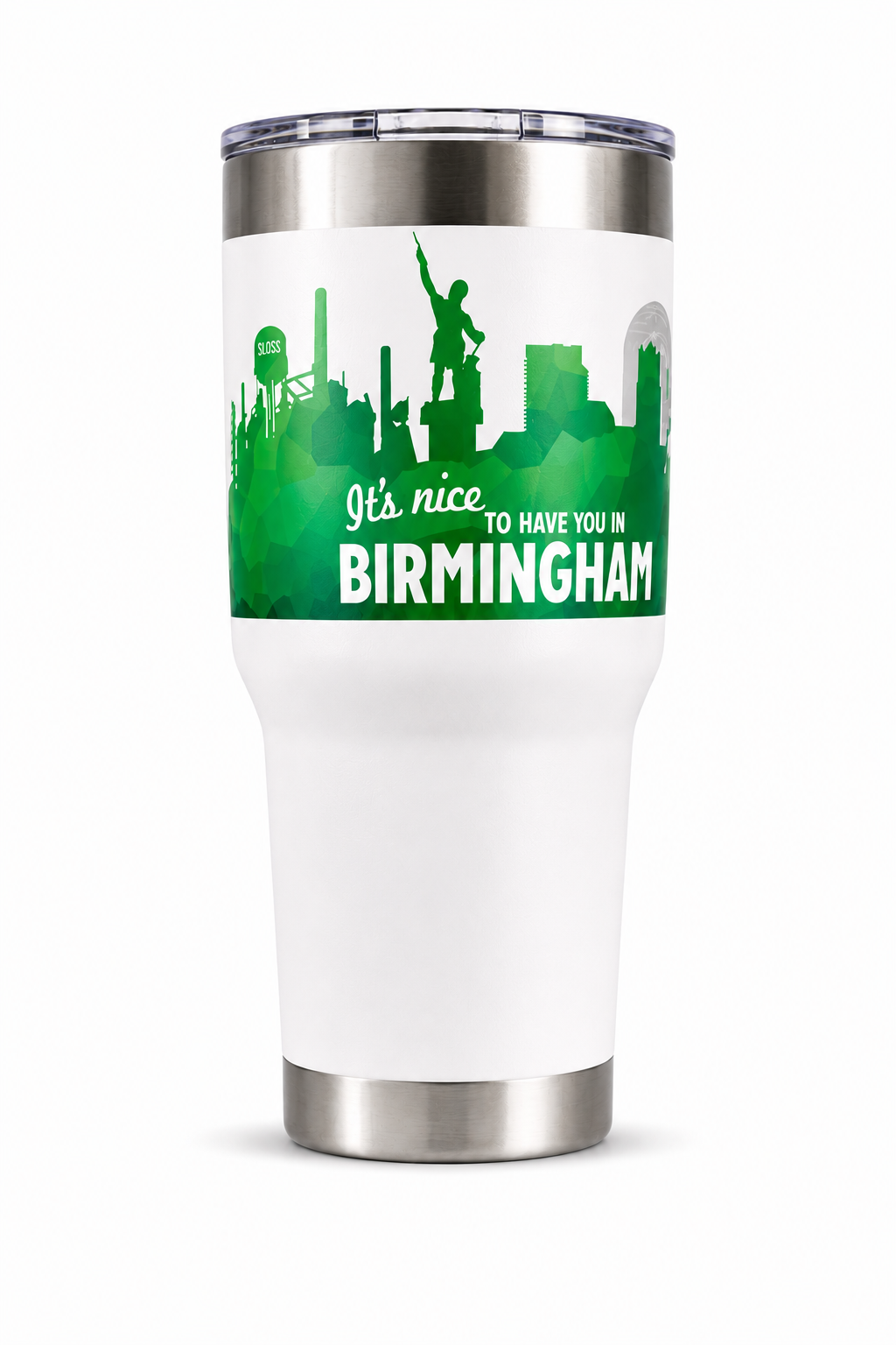 "It's Nice to Have You in Birmingham" 30oz Tumbler