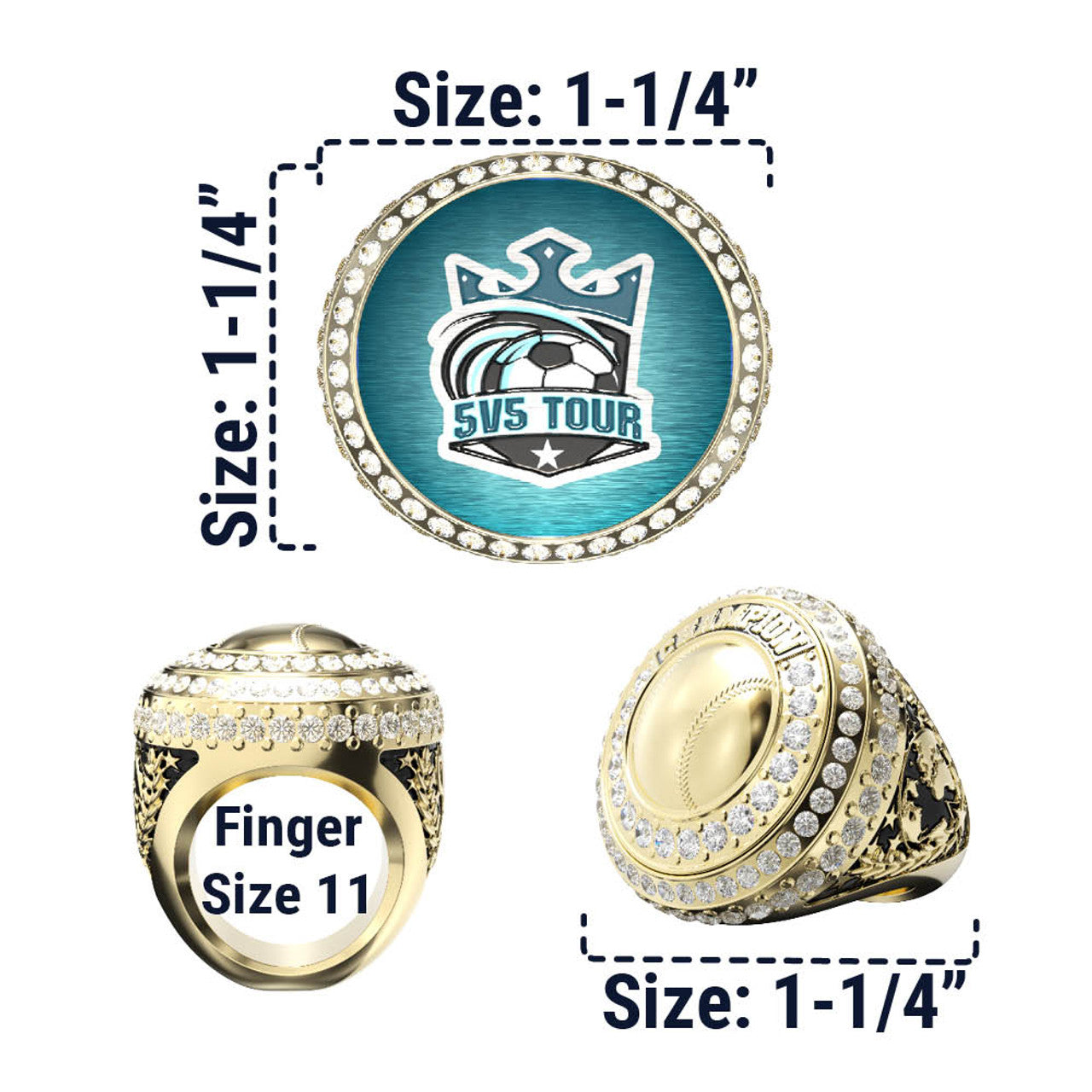 KLASICA ZINC WATER ring size19